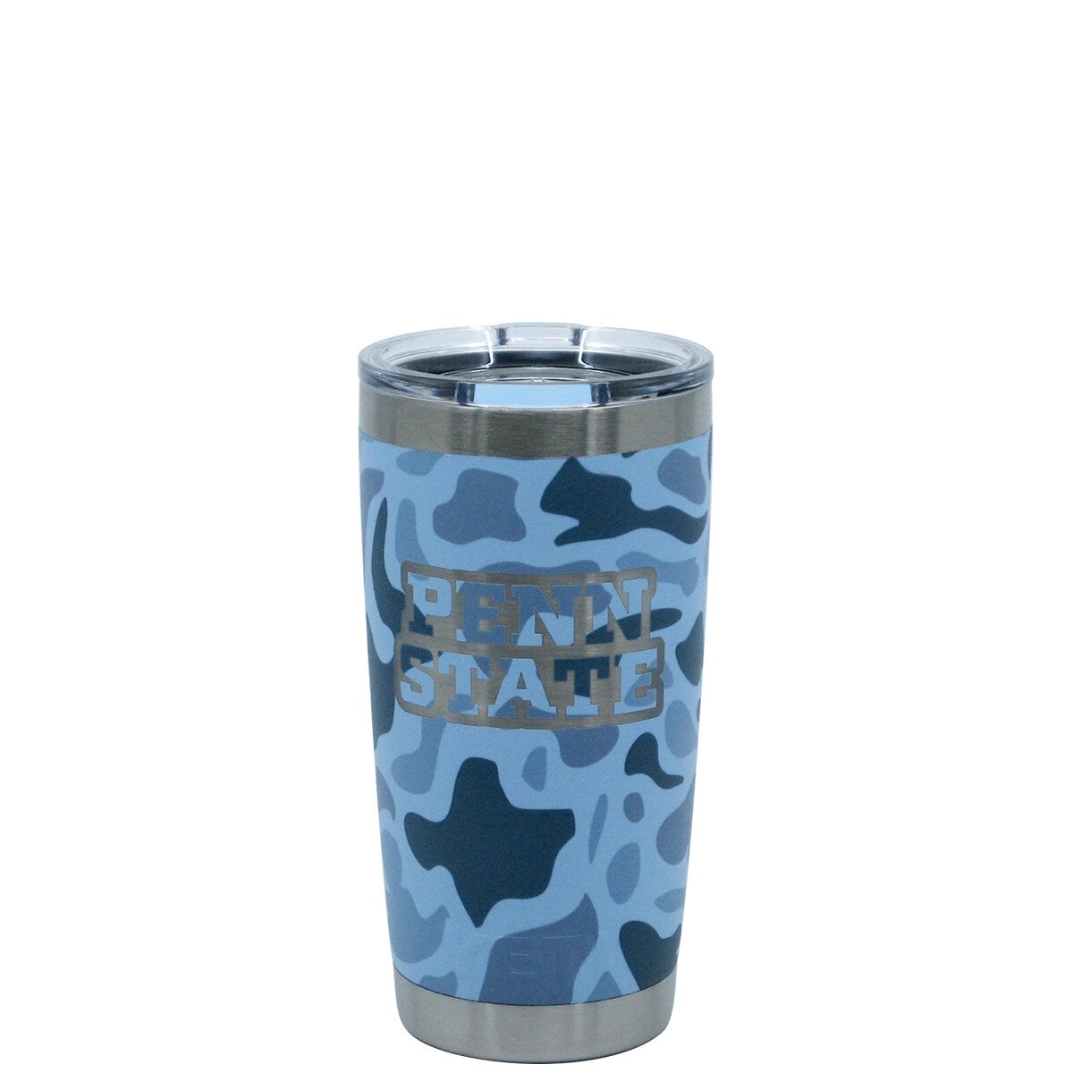 Yeti blue camo Penn State 20oz Rambler tumbler with MagSlider lid